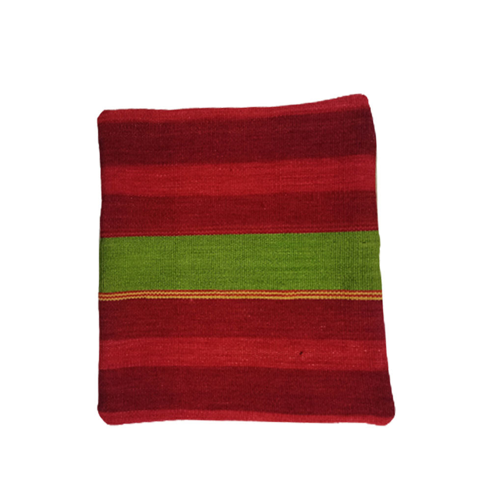 Kilim Handwoven Red Oxide Cushion Cover