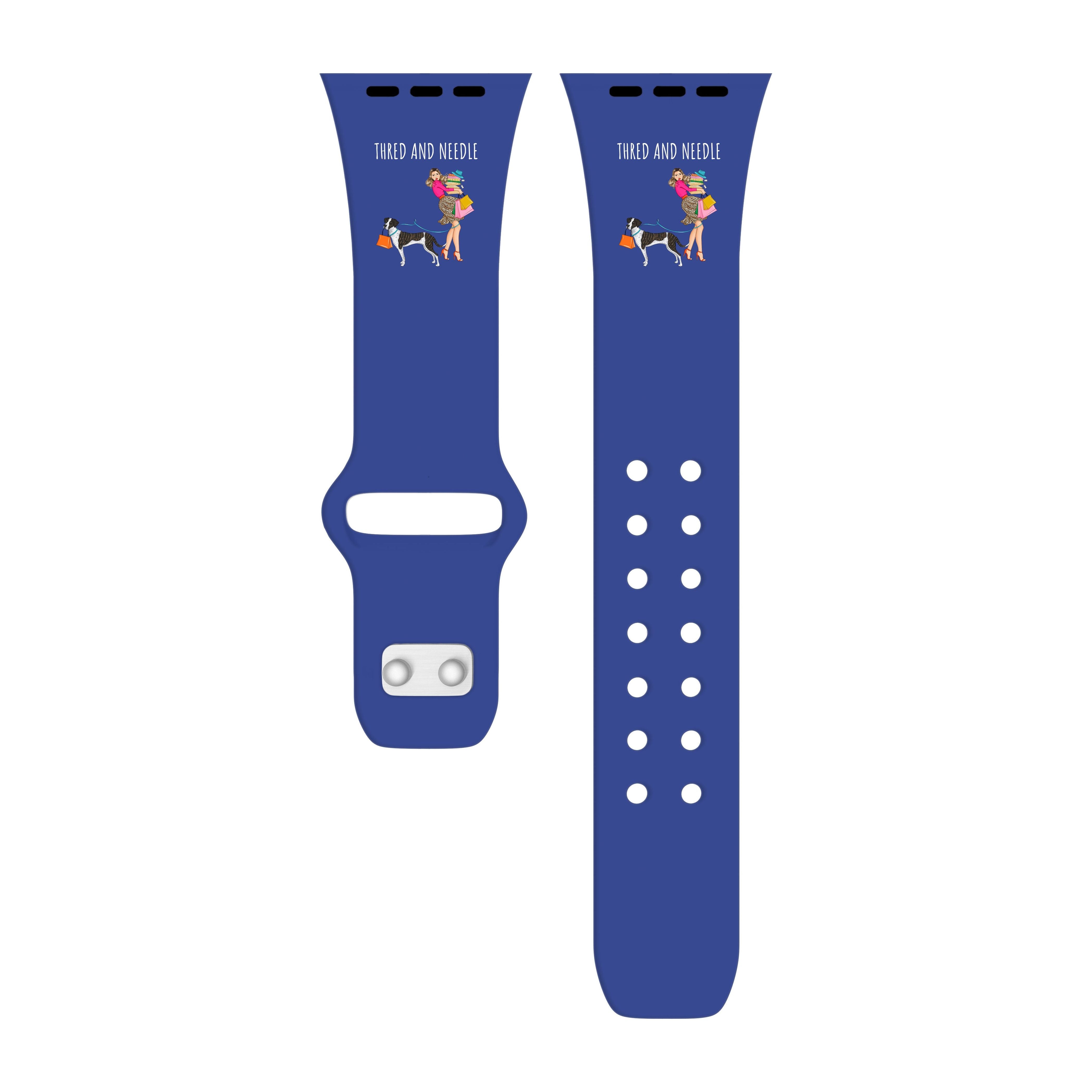 Custom Logo HD Watch Band Compatible with Apple Watch