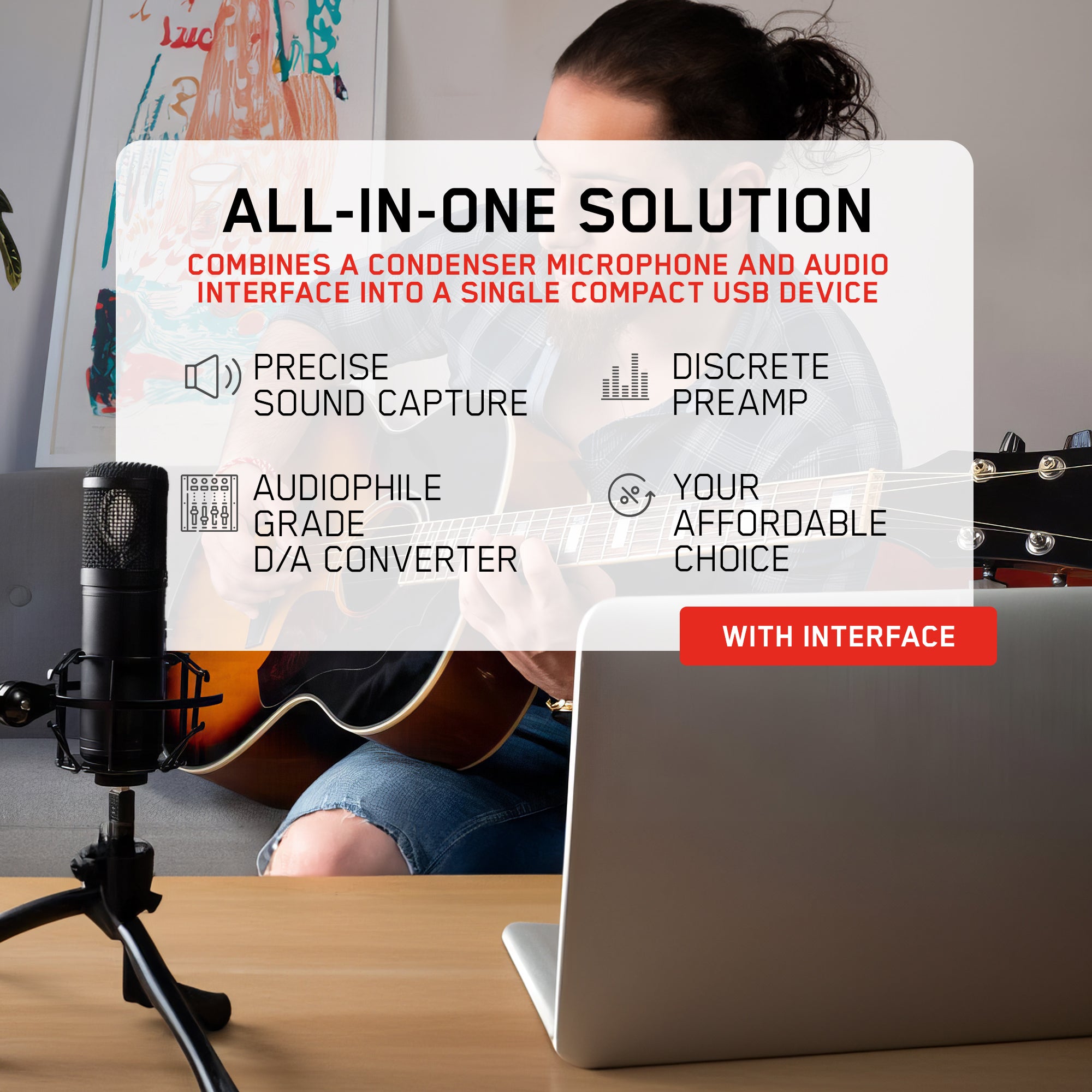 Antelope Audio - Axino recording system | Podcast microphone