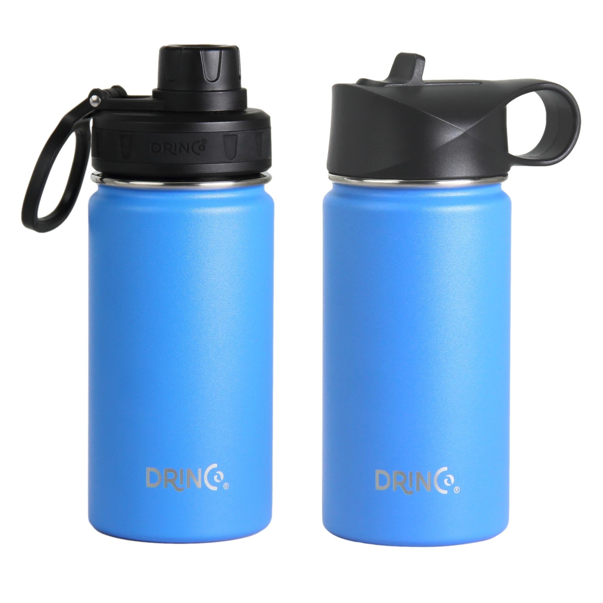 DRINCO® 14oz Stainless Steel Sport Water Bottle - Royal Blue