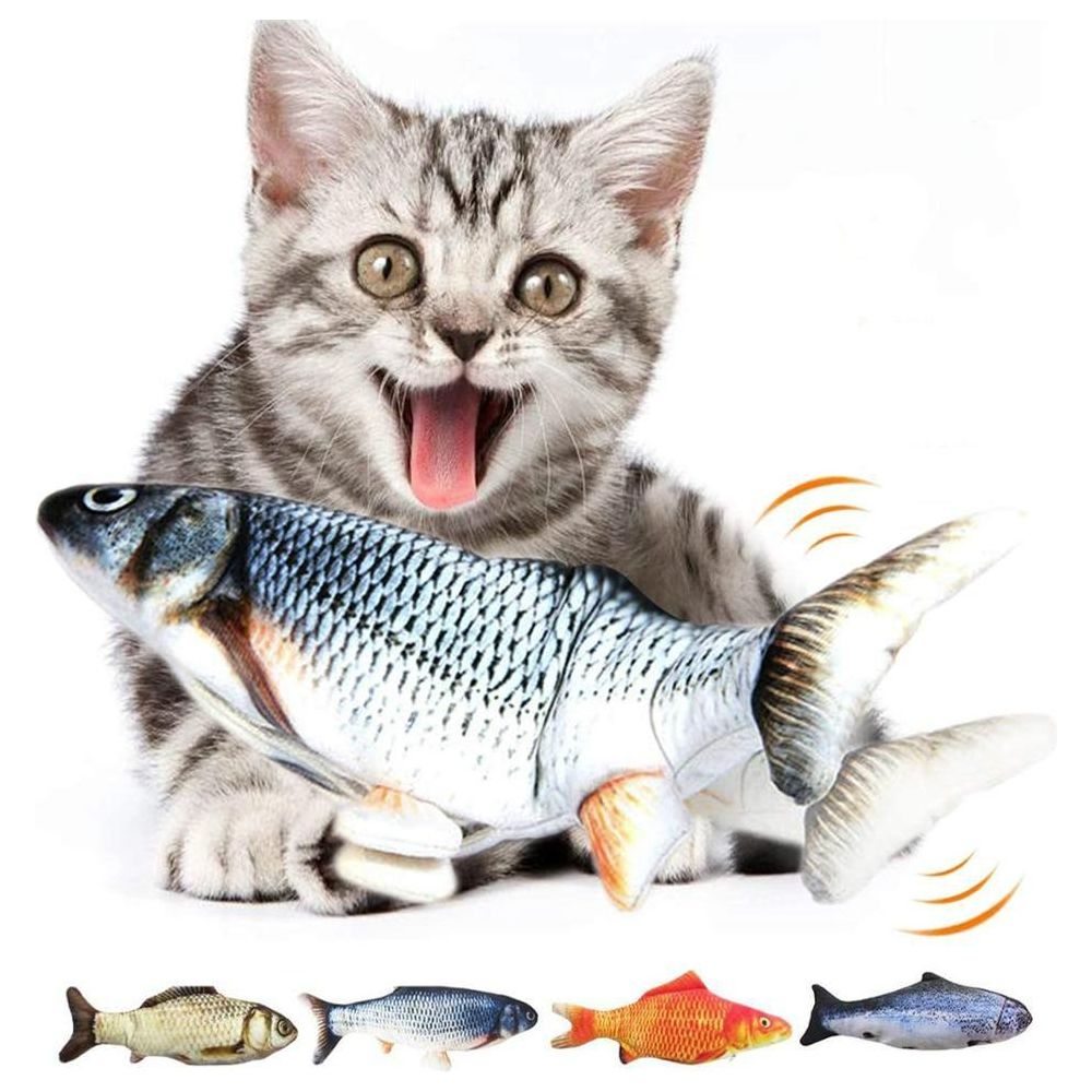 Electric Flipping Fish Toy for Cats