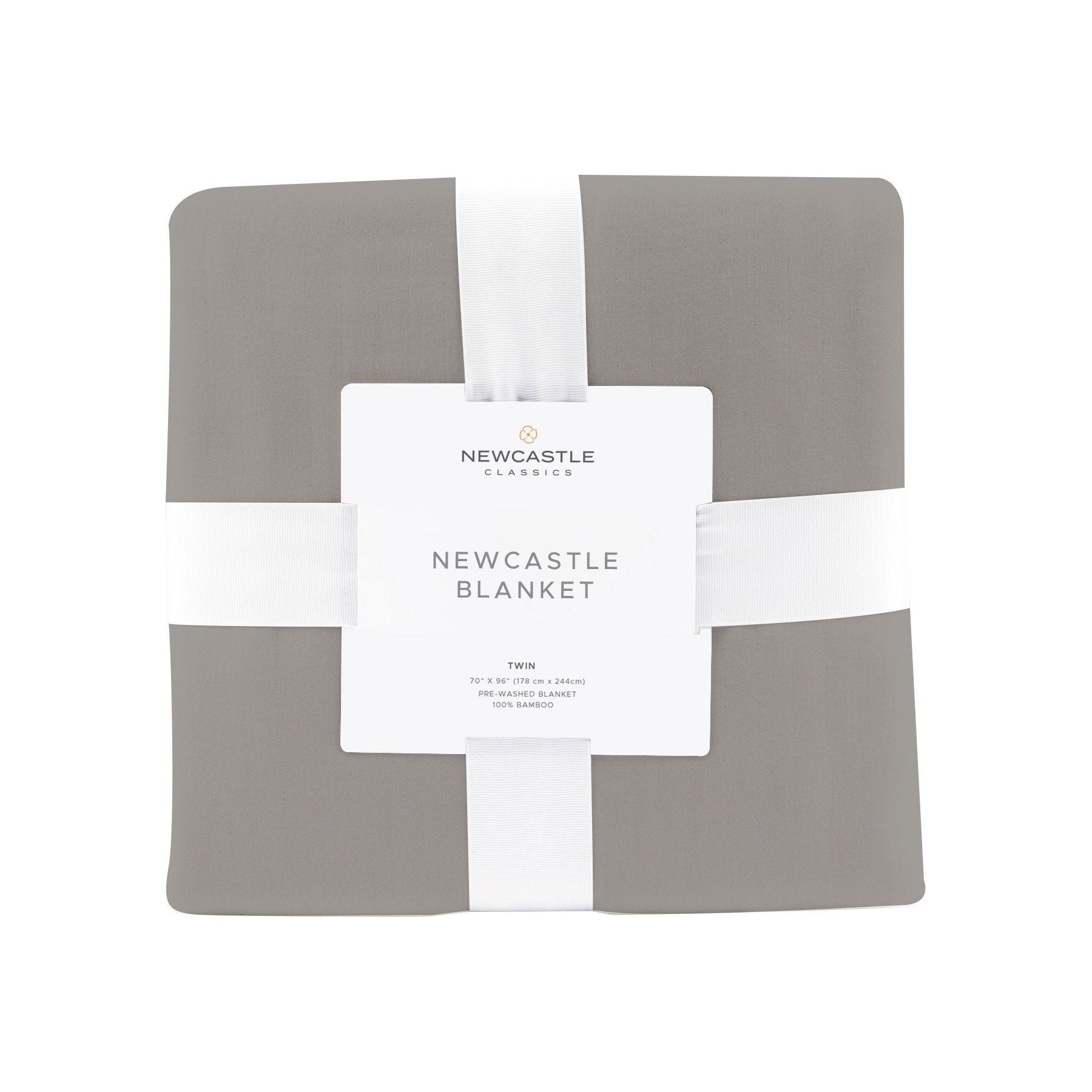 Oversized Twin Bamboo Blanket - Newcastle Grey