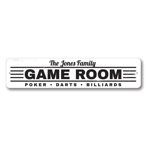 Game Room Sign