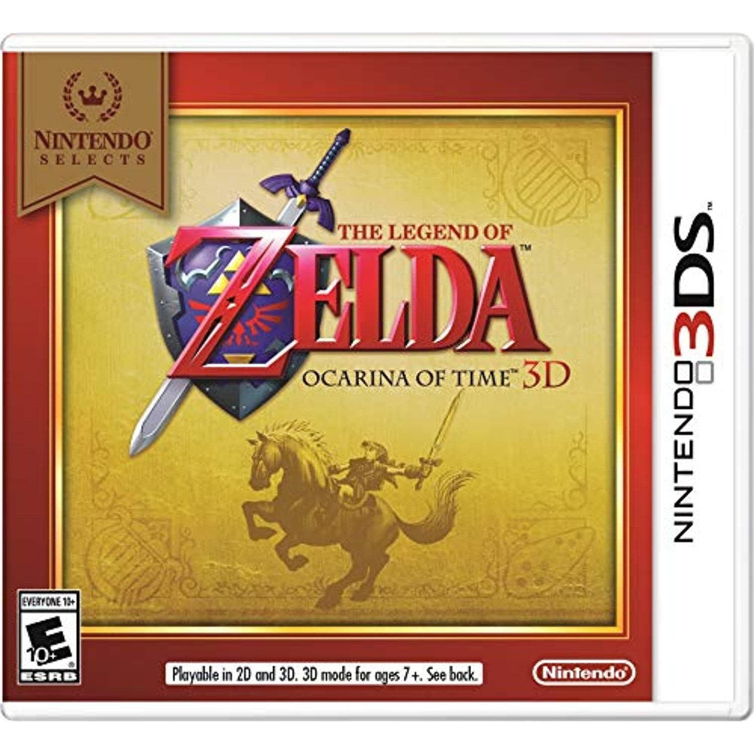 Zelda Ocarina of Time 3D - Nintendo Select - Nintendo 3DS