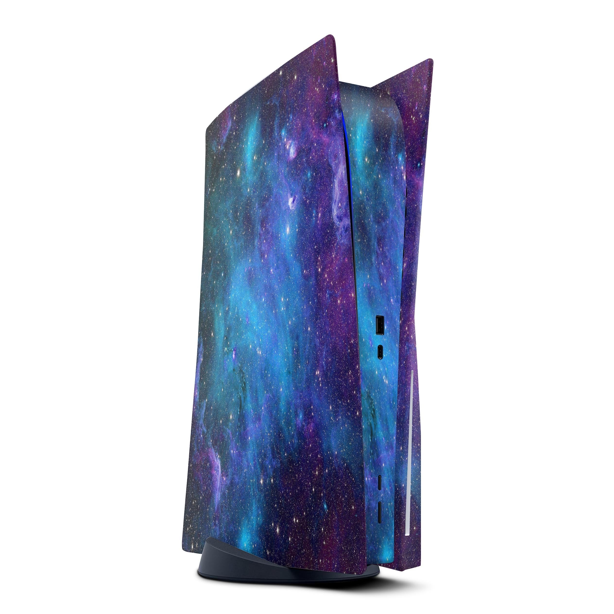 Azure Nebula - Vinyl decal Wrap Kit for Sony Playstation 5