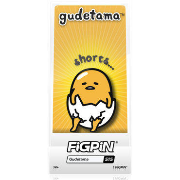FiGPiN Gudetama [Shorts] #515 Limited Edition 1500