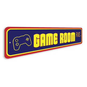 Game Room Street Sign