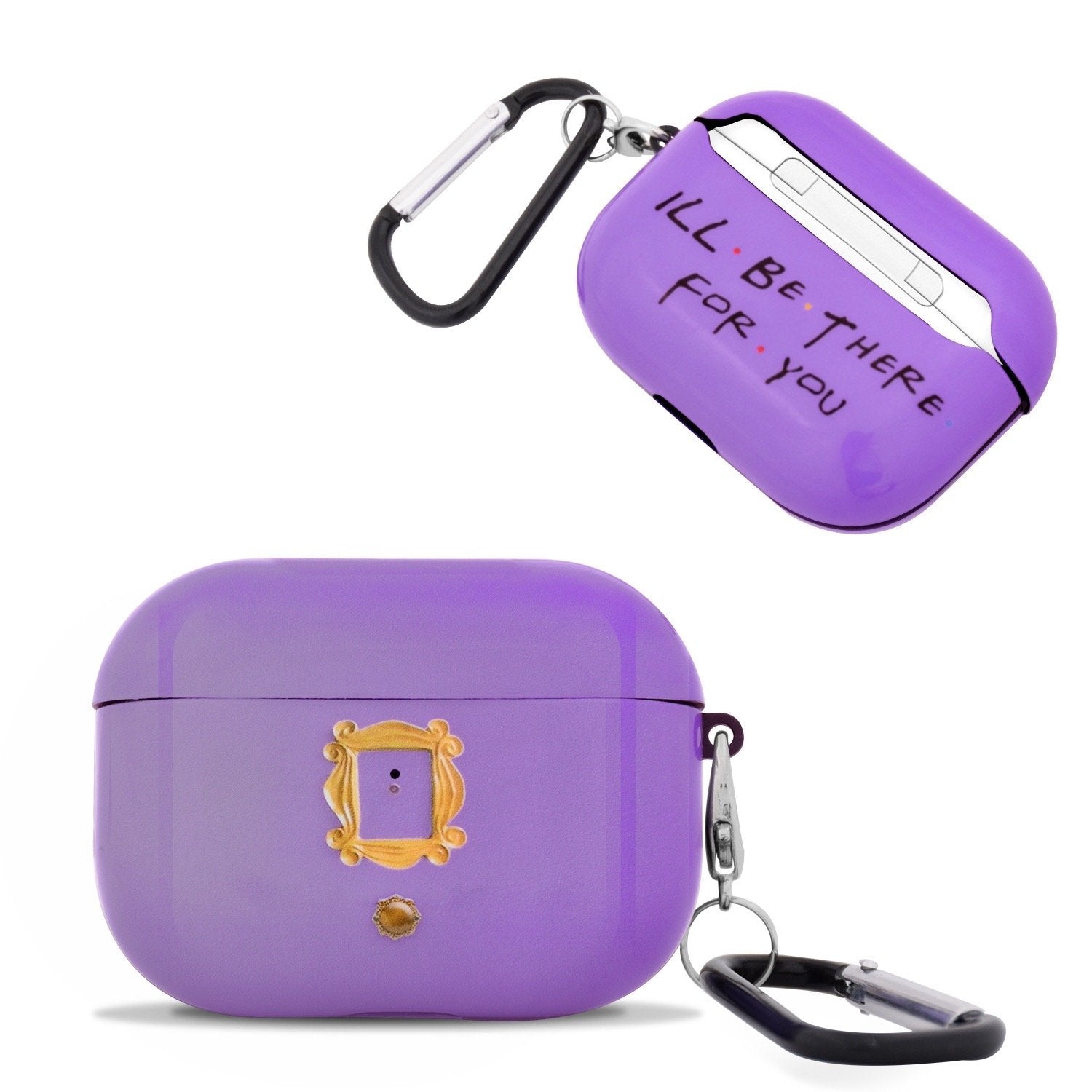 Friends Purple Door Gold Apple AirPods Pro Case