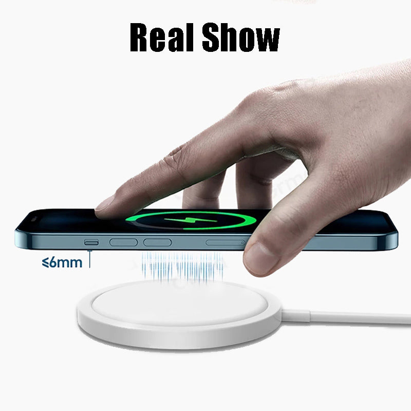 Magnetic QI Wireless Charger for Iphone12 Magsafe Huawei Samsung