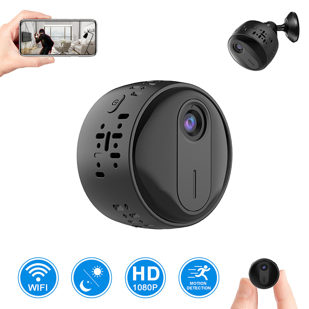 2MP 1080P HD Wifi Camera Smart Home Security Mini Camcorder