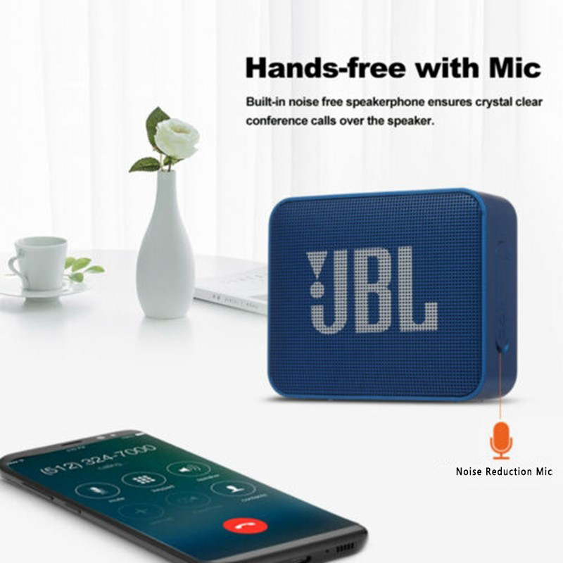 IPX7 Waterproof JBL GO 2 Wireless Bluetooth Speaker for Outdoor